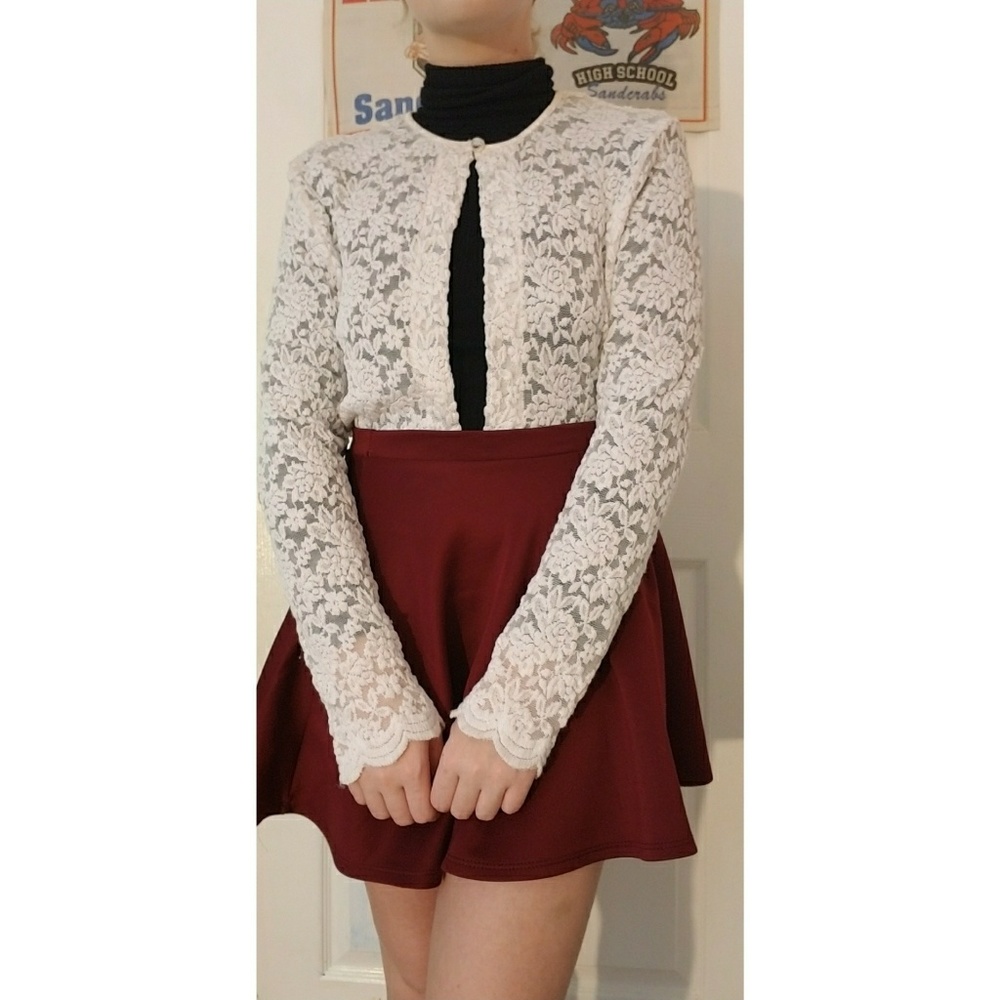 Lace cardigan